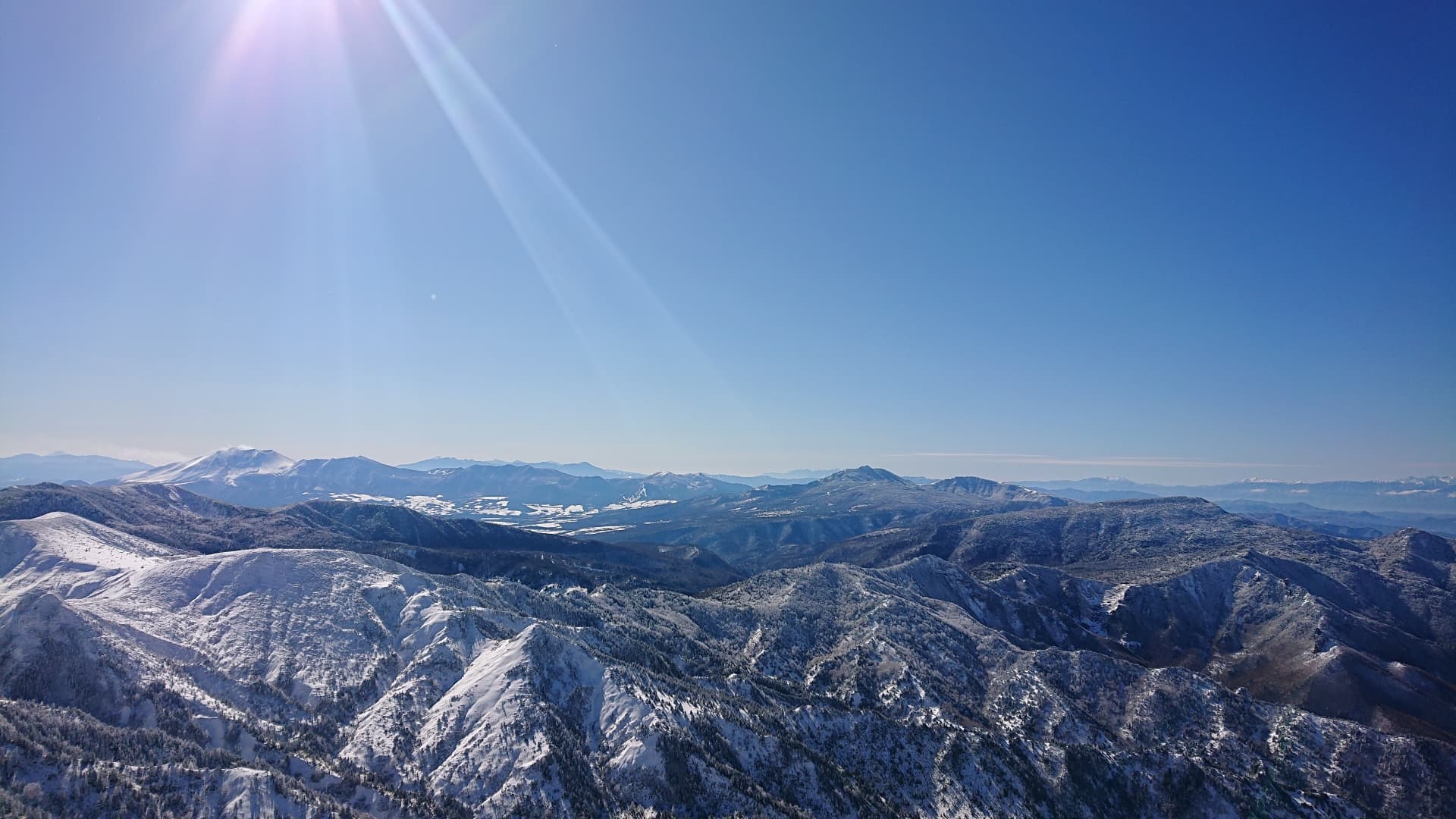 志賀高原の雪景色