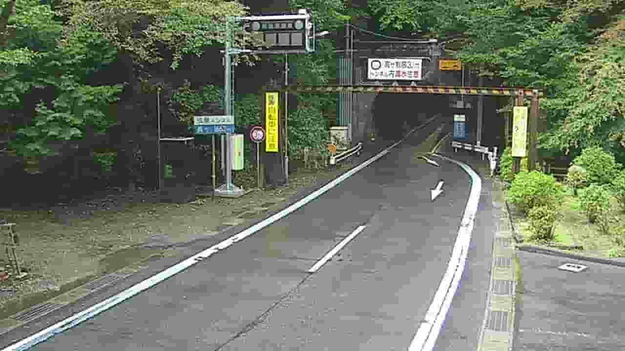 国道319号法皇トンネル（平野山側）付近