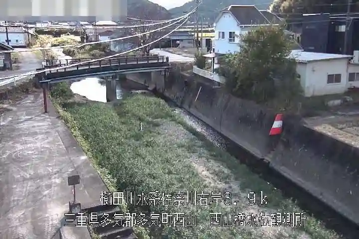 佐奈川-西山橋水位・流量観測所